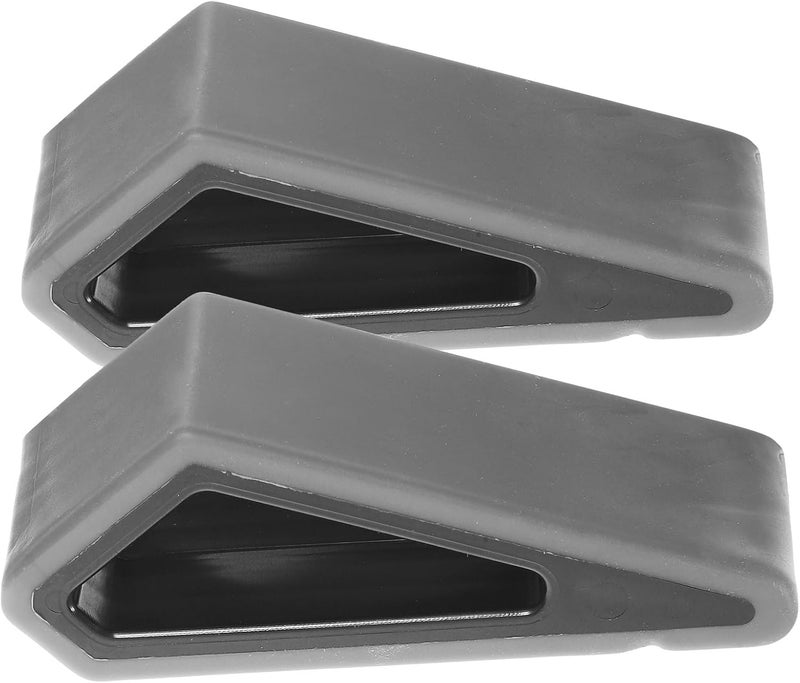 Healeved 2pcs Adjustable Gray Laptop Cooling Stand with Anti-Skid Base, Notebook Riser for Desk Heat Dissipation and Elevated Computer Support - Image 1