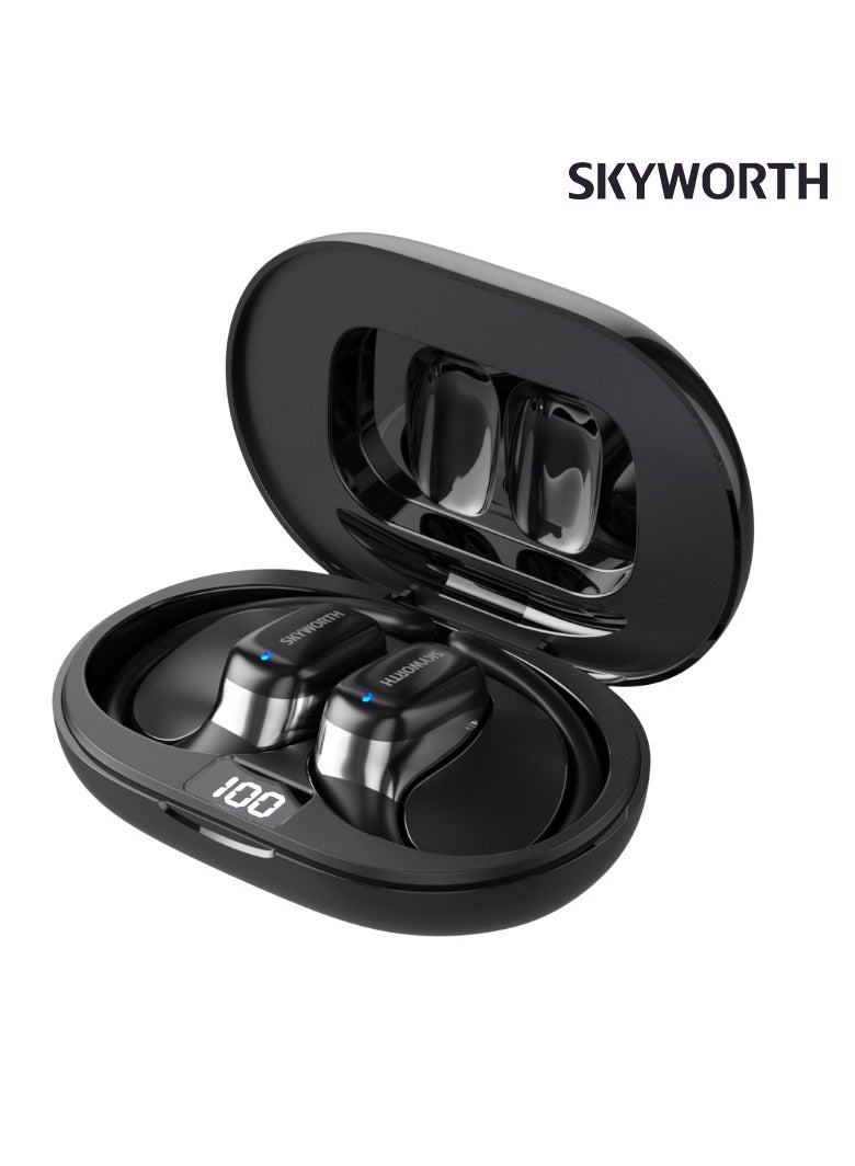 Skyworth SEB004 Wireless Bluetooth Headset-Black - Image 1
