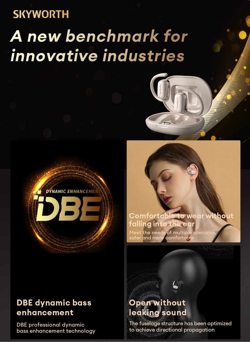 Skyworth SEB004 Wireless Bluetooth Headset-Black - Image 5