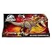 JURASSIC WORLD ديناصور تيرانوصور ركس من عالم الديناصورات - قتال وعض بحجم أكبر مع نحت واقعي وتحريك مفاصل وتفعيل مزدوج الزر لضرب الذيل والضربات الرأسية للأعمار من 4 سنوات وما فوق - Image 4