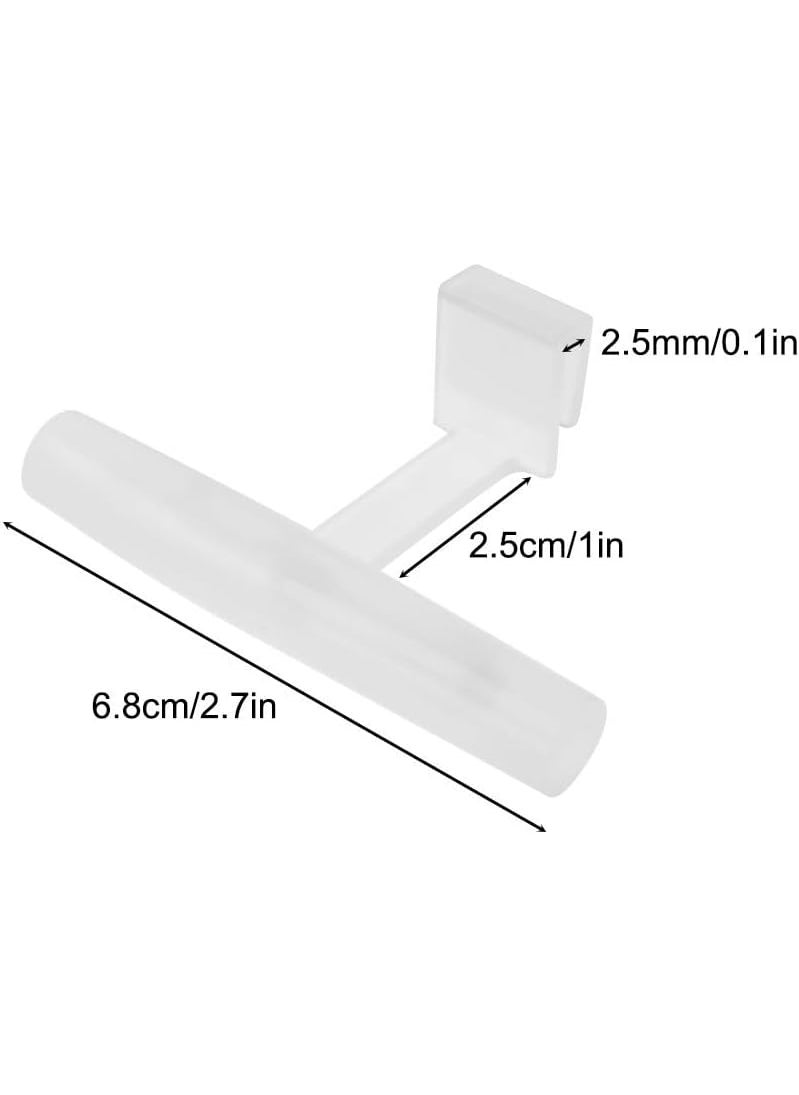 MiOYOOW 2PCS Bird Perch Stands Acrylic Parrot Feeder Playstand Window Bird Feeder Accessories for Blue Jay Cardinal Goldfinch Chickadees  - Image 3