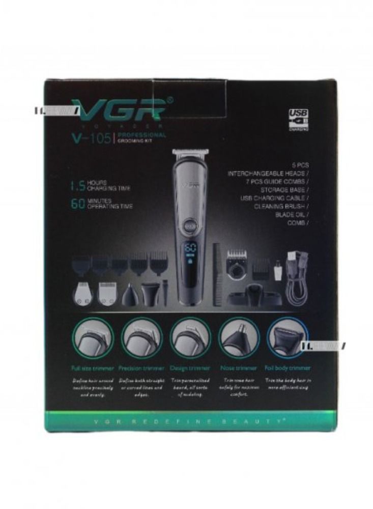 Generic V-105 Professional Grooming Kit 11 In 1 - Image 3