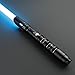 CVCBSER Dueling Lightsaber 15 Colors Changeable with 12 Mode Sound Effect Premium Metal Handle Sturdy Blade Light Saber RGBXBlack - Image 4