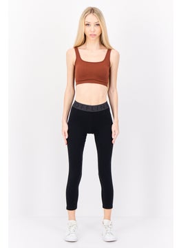 Offline by Aerie Women Solid Pull On Tights, Black  - Image 4
