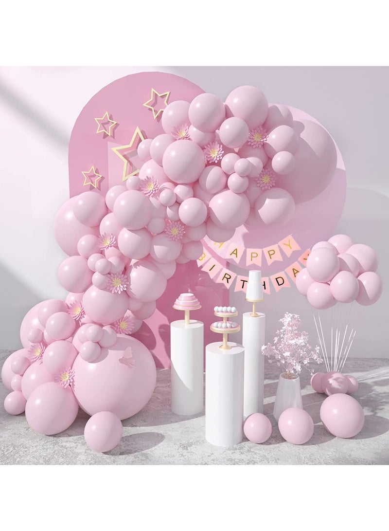 جيج بي في New pink balloon chain set combination birthday party wedding room layout holiday decoration balloon supplies - Image 1