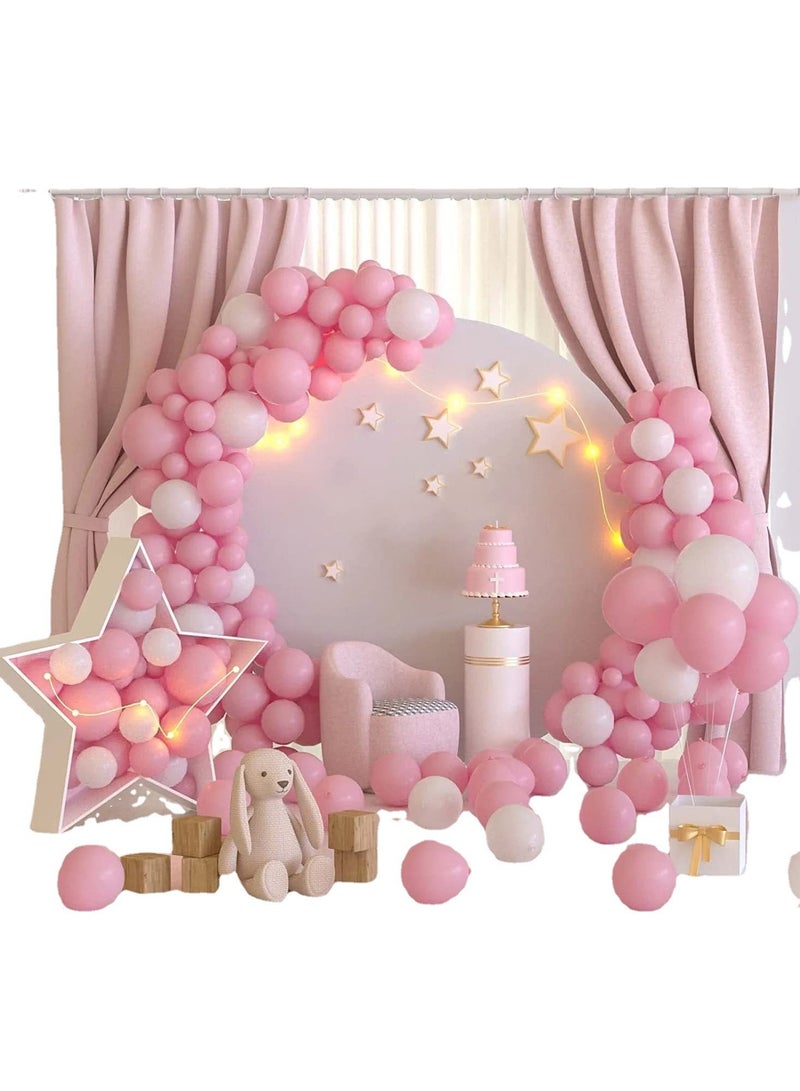 جيج بي في New pink balloon chain set combination birthday party wedding room layout holiday decoration balloon supplies - Image 4
