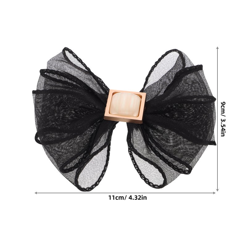 1 Pair Removable Bowknot Shoe Clips Women Bowknot Shoe Buckle High Heel Shoes Wedding Decoration Diy Shoe Accessories - Image 4