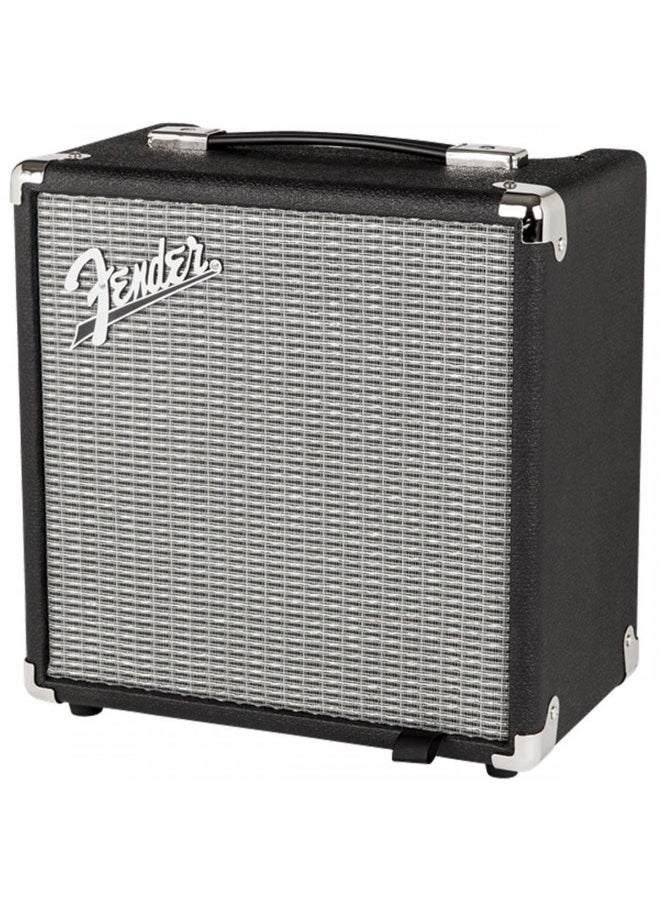 FENDER - Fender Rumble 15 V3 Bass Amp for Bass Guitar, 15 Watts, 6 Inch Speaker, with Overdrive Circuit and Mid-Scoop Contour Switch - Image 1