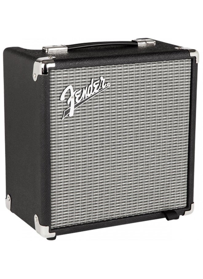 FENDER - Fender Rumble 15 V3 Bass Amp for Bass Guitar, 15 Watts, 6 Inch Speaker, with Overdrive Circuit and Mid-Scoop Contour Switch - Image 1