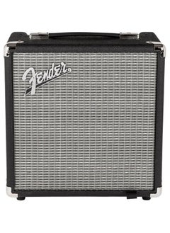 Fender Rumble 15 V3 Bass Amp for Bass Guitar, 15 Watts, 6 Inch Speaker, with Overdrive Circuit and Mid-Scoop Contour Switch