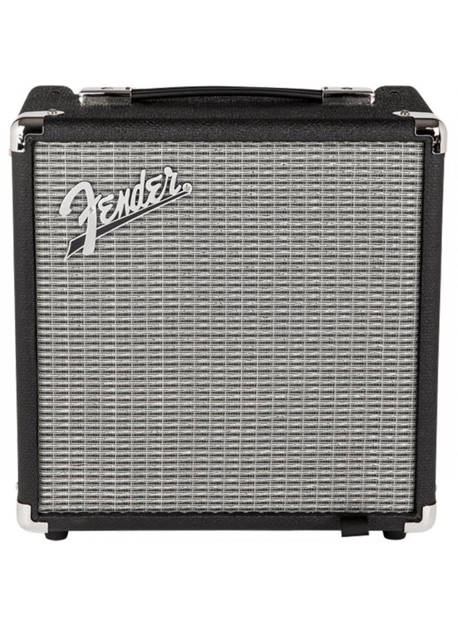 FENDER - Fender Rumble 15 V3 Bass Amp for Bass Guitar, 15 Watts, 6 Inch Speaker, with Overdrive Circuit and Mid-Scoop Contour Switch - Image 1