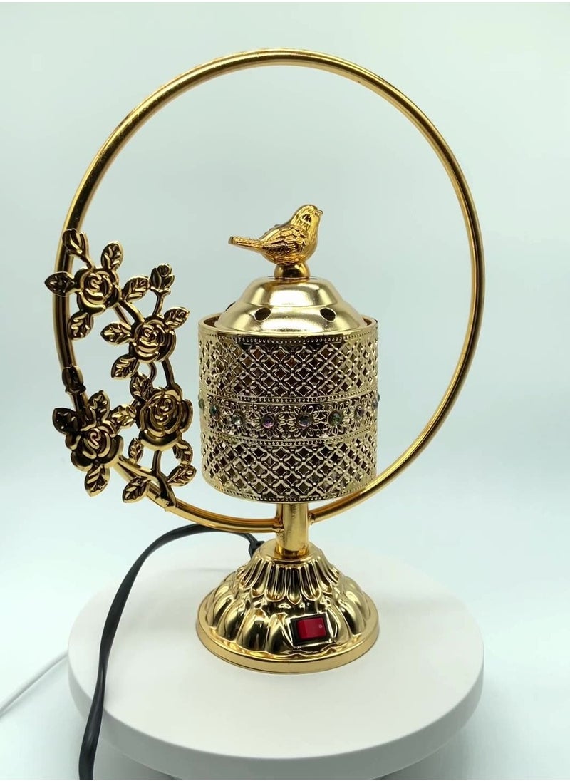 Generic Electric Arabic Incense Burners plug Censer , Tower Shape Metal Vintage Incense Burner  - Image 4