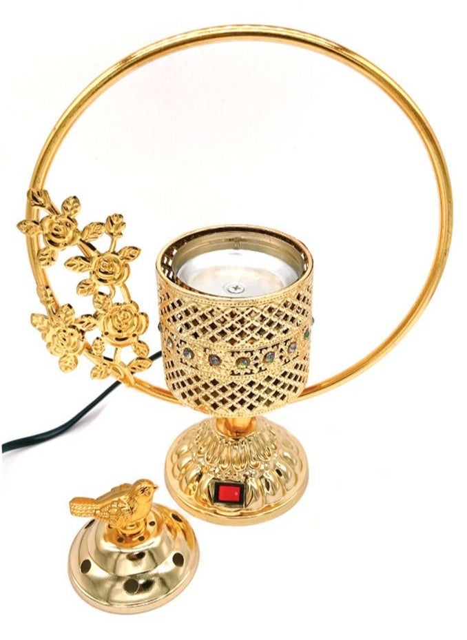 Generic Electric Arabic Incense Burners plug Censer , Tower Shape Metal Vintage Incense Burner  - Image 1