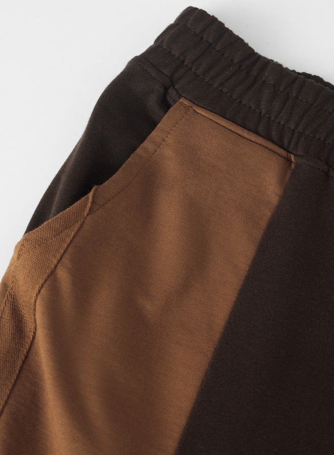 The Souled Store Women Harry Potter Embroidery Brown Straight Fit Joggers - Image 5