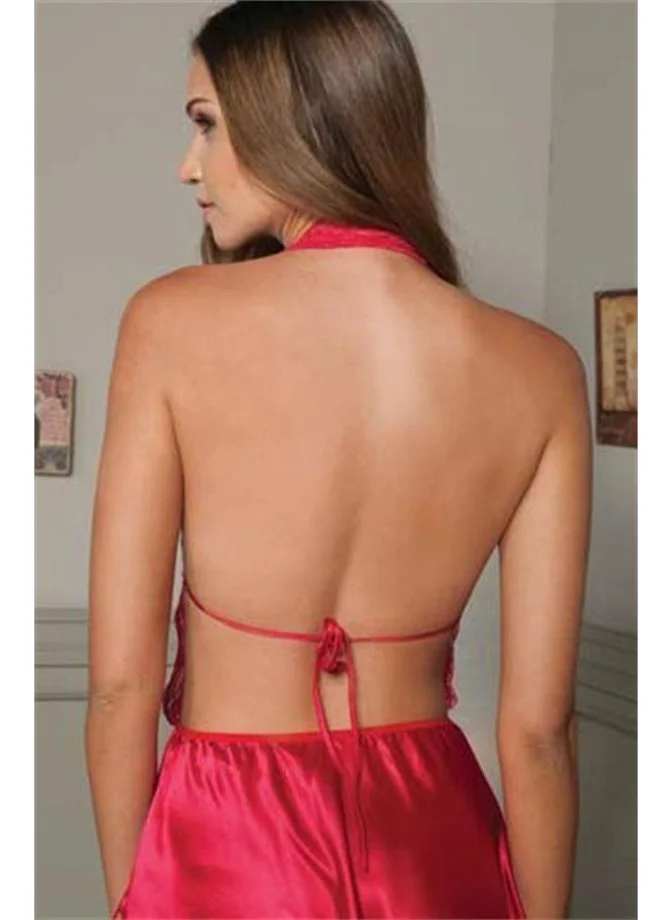 بيير كاردان 805 Nightgown - Red