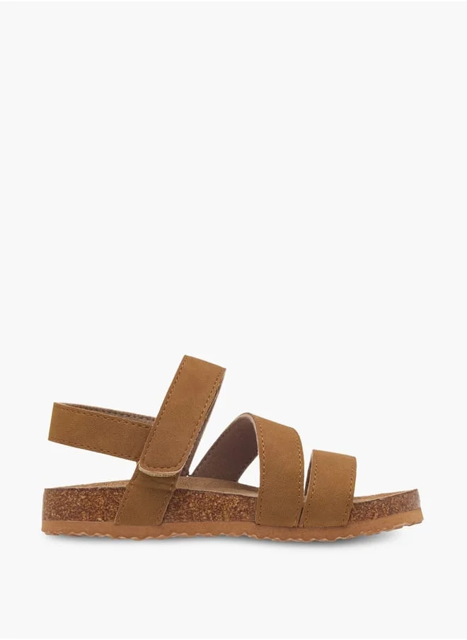 ال بي ال من شو اكسبرس Boys Stitch Detail Sandals With Hook And Loop Closure Ramadan Collection