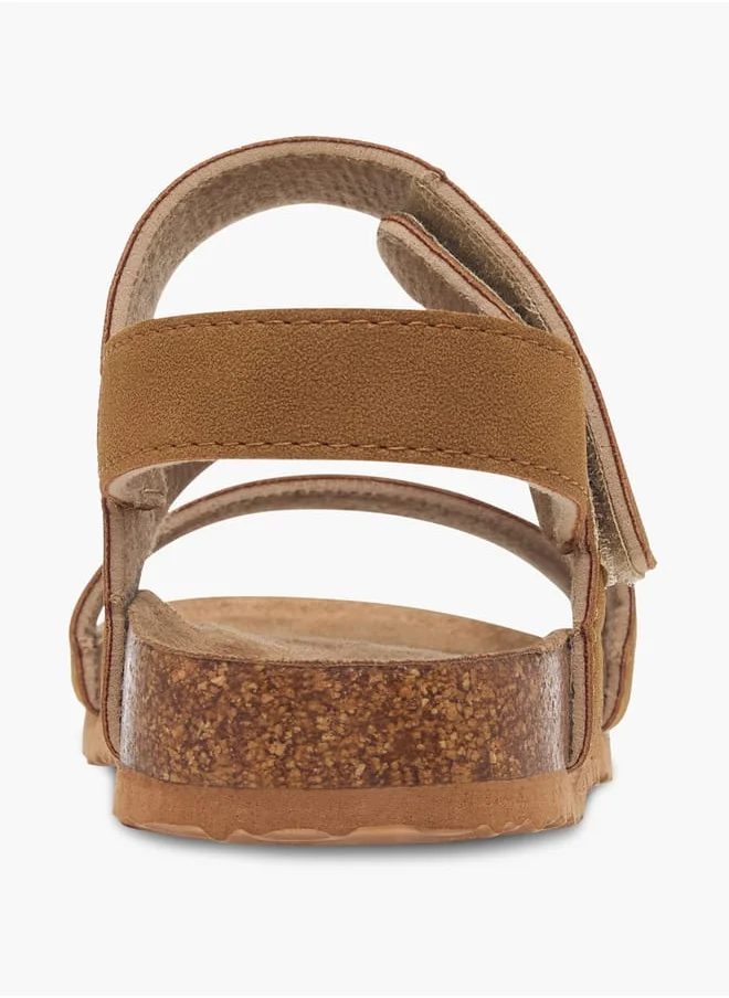 LBL by Shoexpress Boys Stitch Detail Sandals With Hook And Loop Closure Ramadan Collection