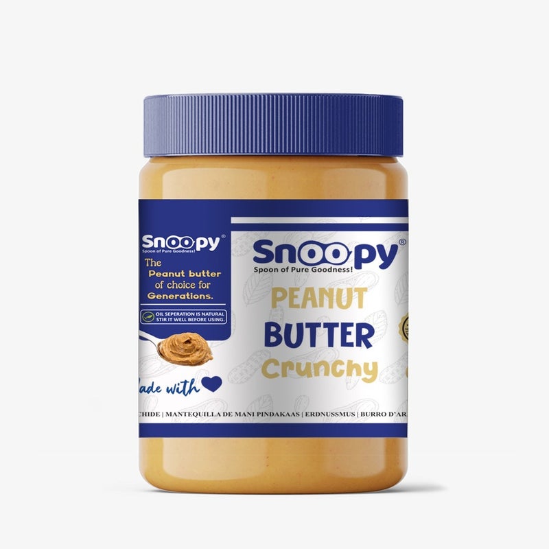 Snoopy Peanut Butter Crunchy 510gm
