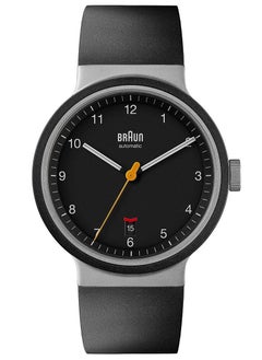BRAUN Braun Men's 40mm Automatic Watch with Black Rubber Strap BN0278 