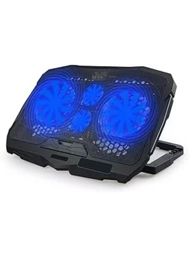 aRiamoon Laptop Cooler 4 Laptop Cooling Fan Notebook Cooler Pad For 10-15.4 Inch PC