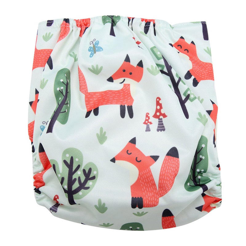 Reusable Infant Swim Diaper Washable Pocket Cloth Hook Loop Operating System Size Adjustable BL002 - Image 2
