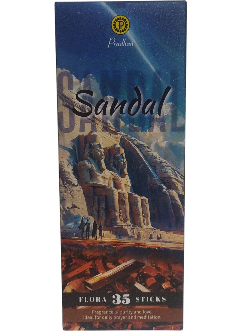 برادهان أعواد بخور صندل - فلورا 35 عود - Image 2