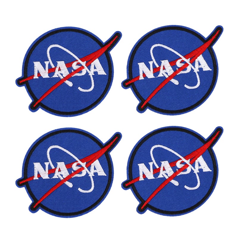 8Pcs Embroidered Patches for Clothing Appliques Sewing Decoration DIY Sticker for NASA Style - Image 1