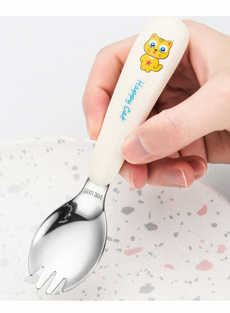 SYOSI عيدان تناول الطعام للأطفال، 1 زوج للأطفال، سهلة الاستخدام، تعلم صحيحة للمبتدئين، تصميم قفل مضاد للتفكك، يشمل صندوق محمول - Image 4