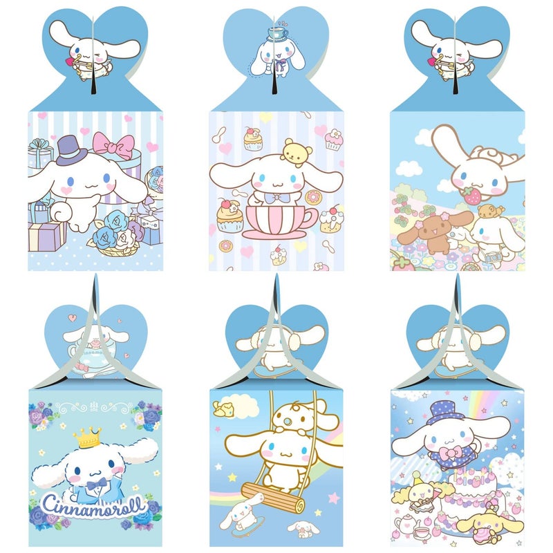 ARHAVI Cinnamoroll Gift Boxes 12pcs Birthday Party Supplies for Kids Decorations