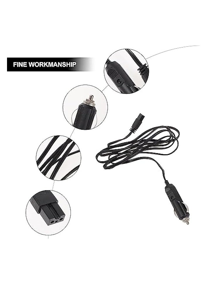 erorex 12V 2m Car Fridge Cable DC Power Cord for Car Freezer, Mini Refrigerator Extension Cord  - Image 4