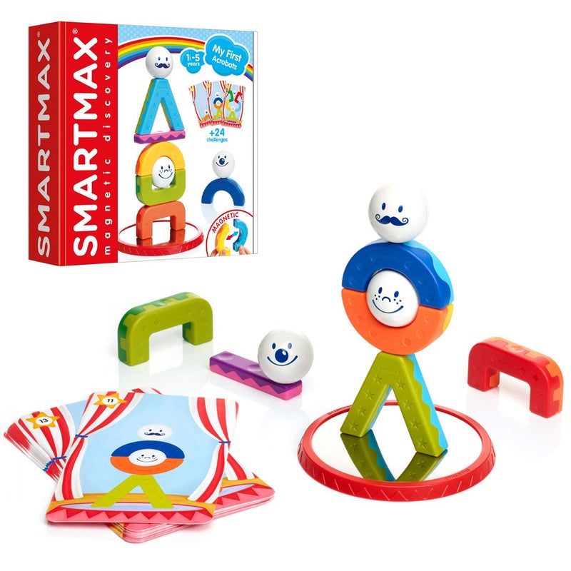 SmartMax My First Acrobats Magnetic Building Set STEM Learning Toy Ages 155 - Image 2