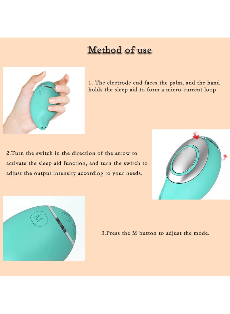 Zikra Sleep Aid Device, Physical Sleep Aids, Hand-held Nighttime Sleep Aid Device, MicroCurrent Intelligent Relieve Anxiety Depression Fast Sleep Instrument, Natural Sleep Aid Device, Sleep Help - Image 5