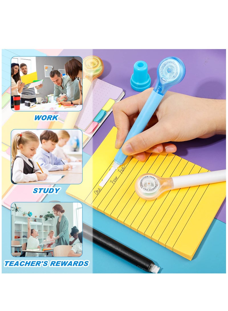 Generic 10 PCS White Correction Tape with Marker Pens - White Correction Tape for School and Office Stationery Supplies  - Image 2