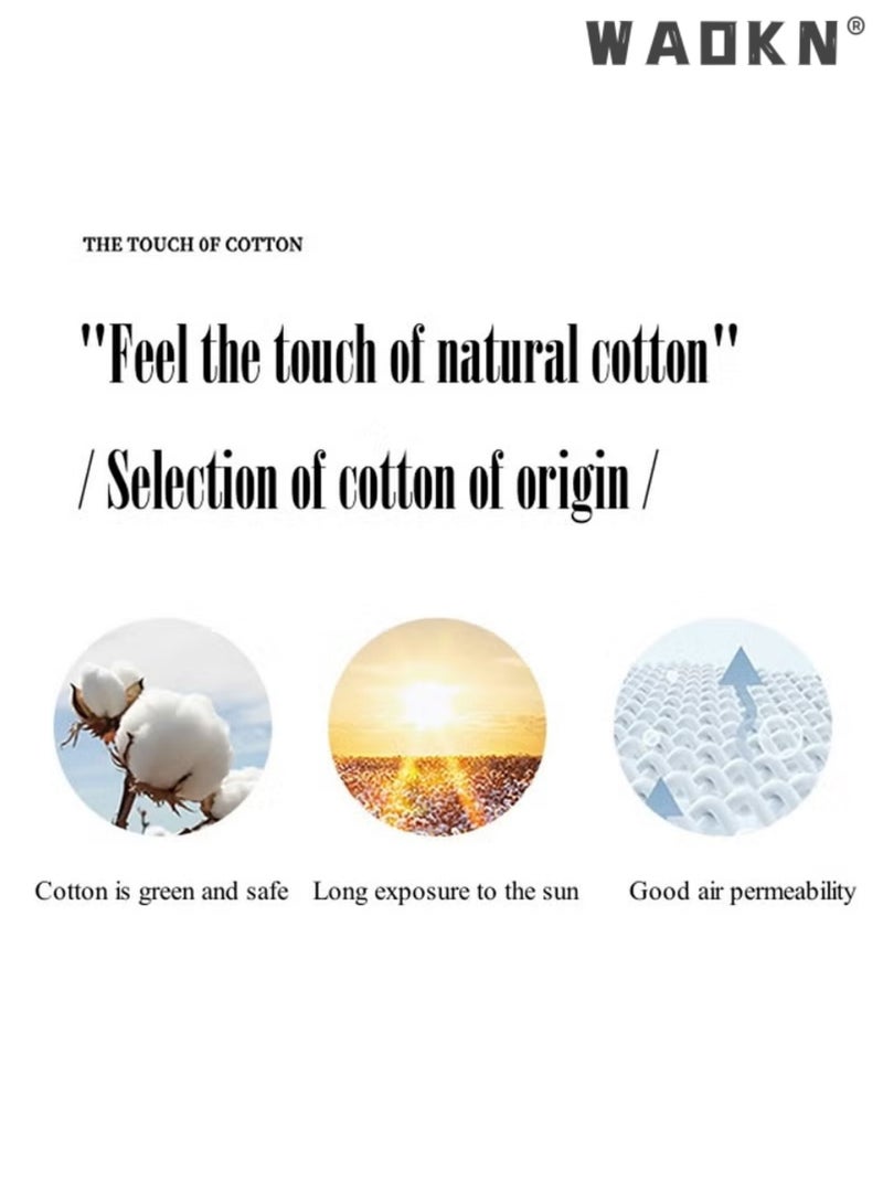 دبليو أيه أو كي أن مفرش طاولة من قطن تيريلين مع شرابة، ملاءة نزهة، سجادة نزهة، شمال أوروبا، قابلة للطي، خفيفة الوزن، كبيرة، مضغوطة، قابلة للتخزين، محمولة، للأنشطة الخارجية، المهرجانات الرياضية، مشاهدة أزهار الكرز، 150 × 90 سم، بيج - Image 2