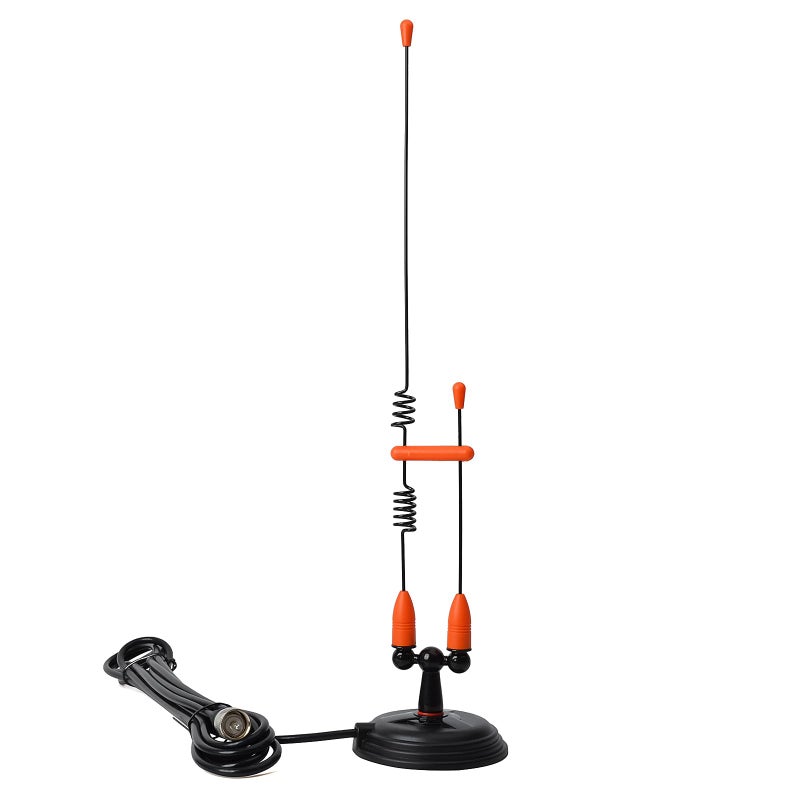 YNIBST 2m70cm Dual Band Vehicle Car Mobile Antenna W35inch Magnetic Mount 13ft RG58 PL259 Connector for BTECH AnyTone Icom Radioddity Mobile Transceiver HT Scanner - Image 2