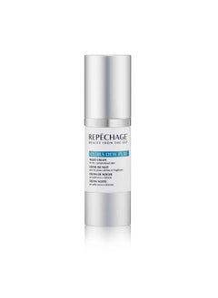 Repechage Repechage Hydra Dew Pure Night Cream for Dry Skin  Anti Aging Evening Cream with Peptides and Hyaluronic Acid Diminishes Fine Lines and Wrinkles 1fl oz 