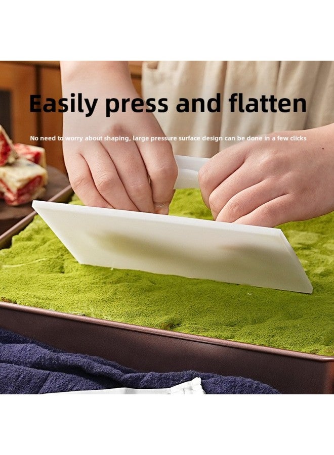Snowflake Crisp Flattener Nougat Donkey-hide Gelatin Cake Special Mold Press Plate Toffee Styling Device Smoothing Household Baking-Specifications:Baking Flattener  - Image 3