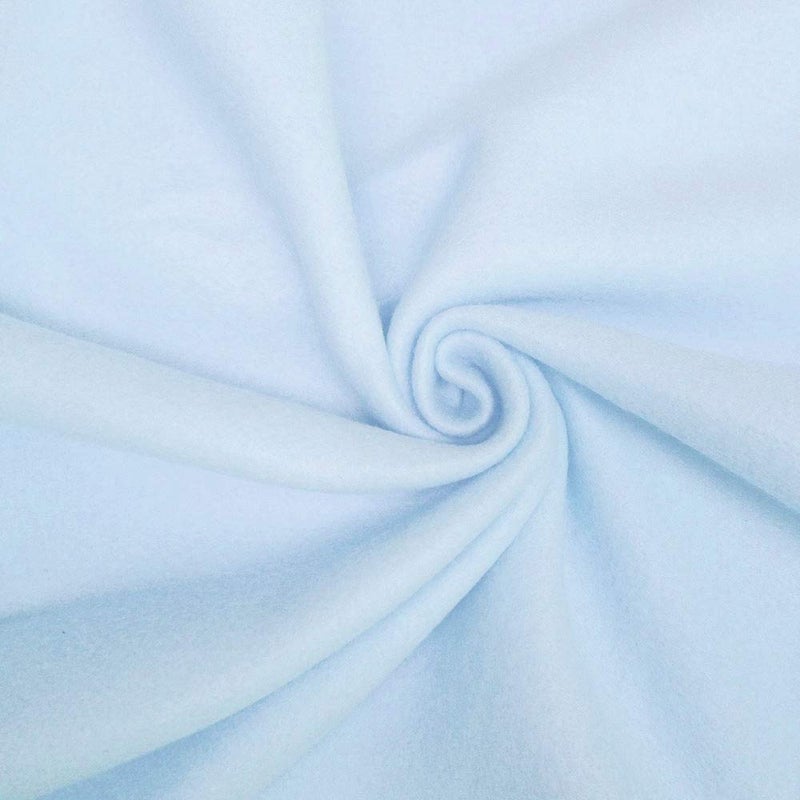 Baby Essentials 30x40 Fleece Baby Nursery Blanket with Satin Trim for Boys, Girls, and Unknown Gender Baby (Blue) - Image 3