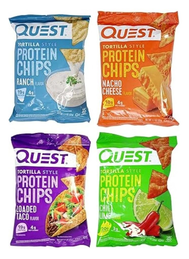 Quest Protein Chips Variety Pack 8 Count - Image 1