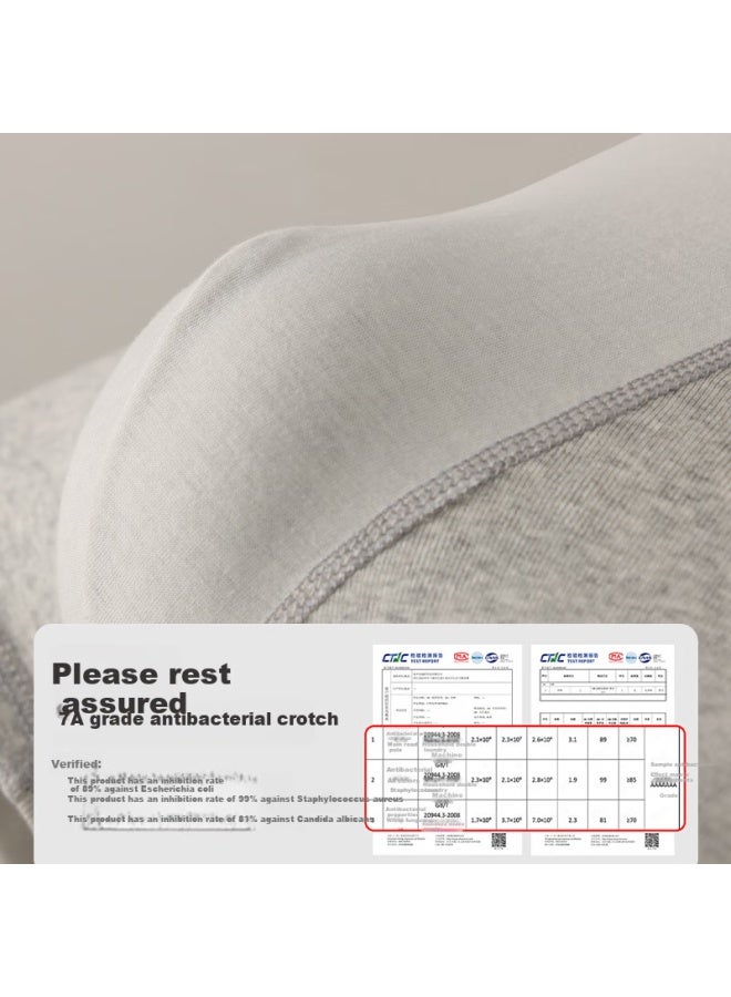 Liberal Free Series 25th Anniversary Spring New Men's Underwear 60s Long-staple Cotton 7a Antibacterial Youth Men's Boxer Briefs Square Pants Head - Image 3
