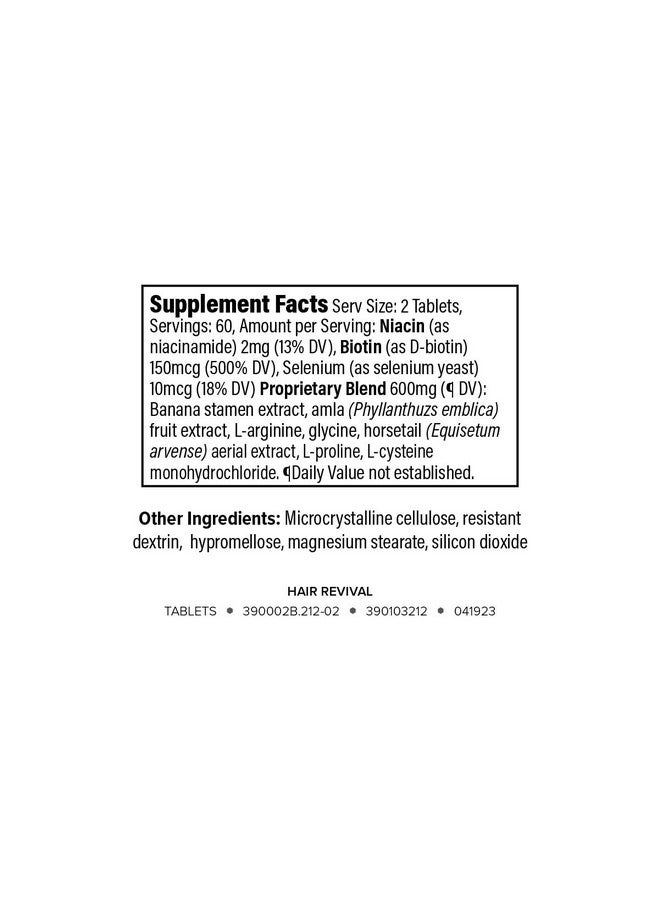 Isagenix Isagenix Hair Revival - Clinically Effective for Thicker, Healthier Hair - 1 Bottle - 120 ct Tablets  - Image 2