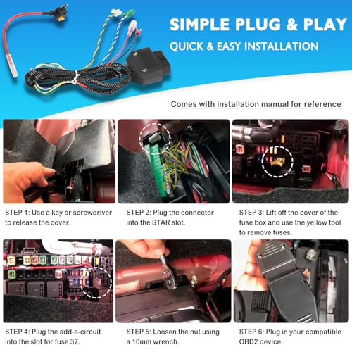 Bonbo Double Bypass | Trunk-Mount Security Bypass Cable Kit Compatible with Dodge Charger, Challenger, Chrysler 300 2018-2024 - Image 4