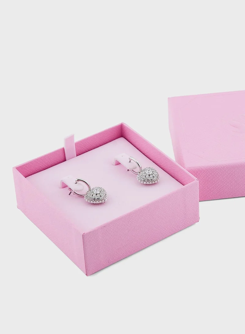 SWAROVSKI Hyperbola Hoop Earrings