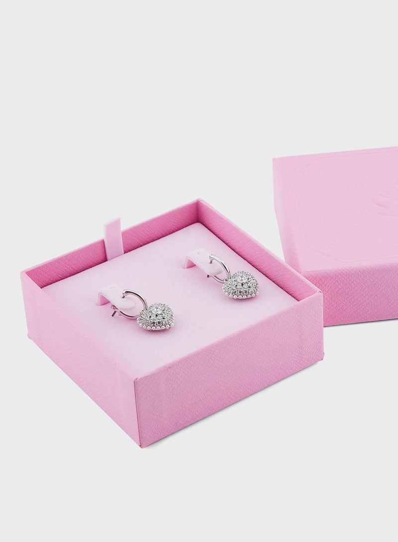 سواروفسكي أقراط هايبربولا حلقية - Image 3