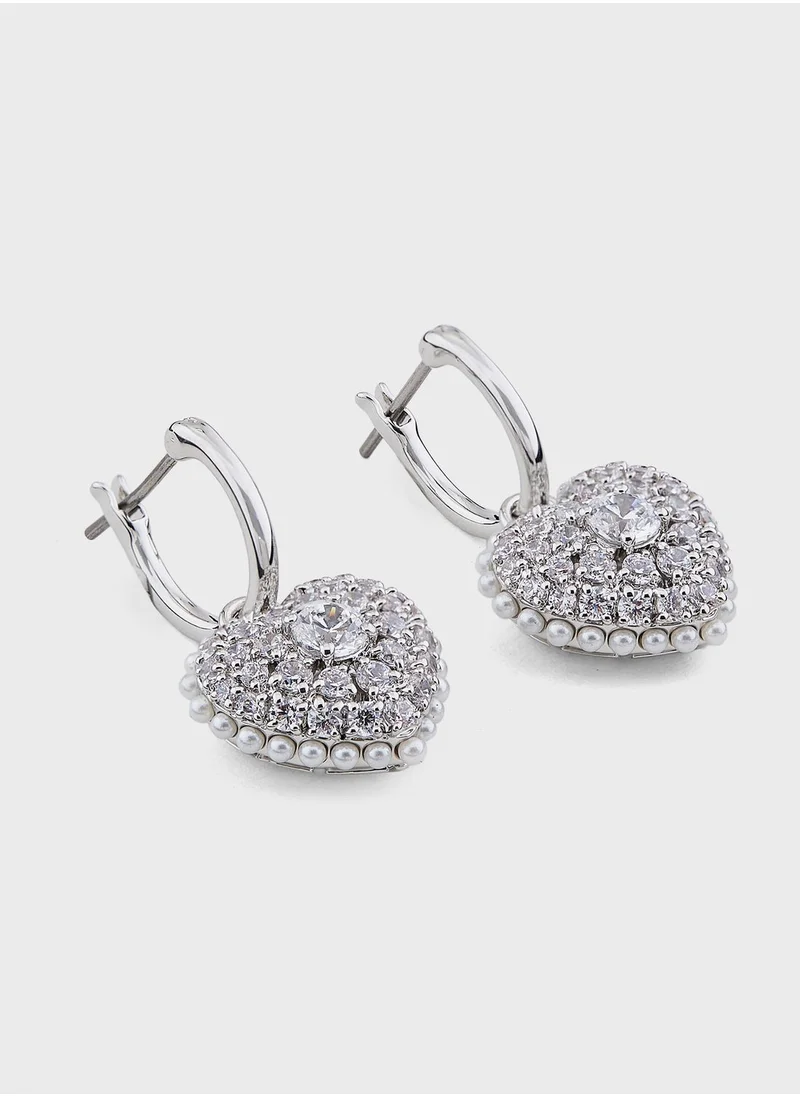 SWAROVSKI Hyperbola Hoop Earrings