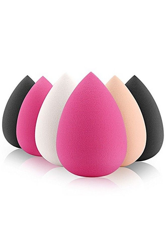 Ay Ay Make Up Sponge Beauty Foundation Puff (Colour May Vary)Set Of 6  - Image 1