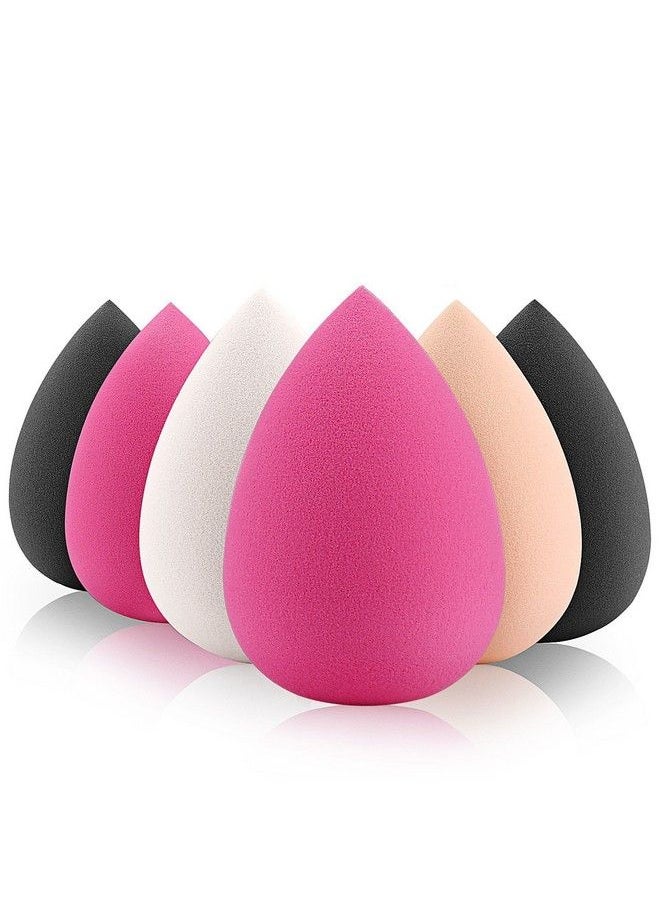 Ay Ay Make Up Sponge Beauty Foundation Puff (Colour May Vary)Set Of 6  - Image 2