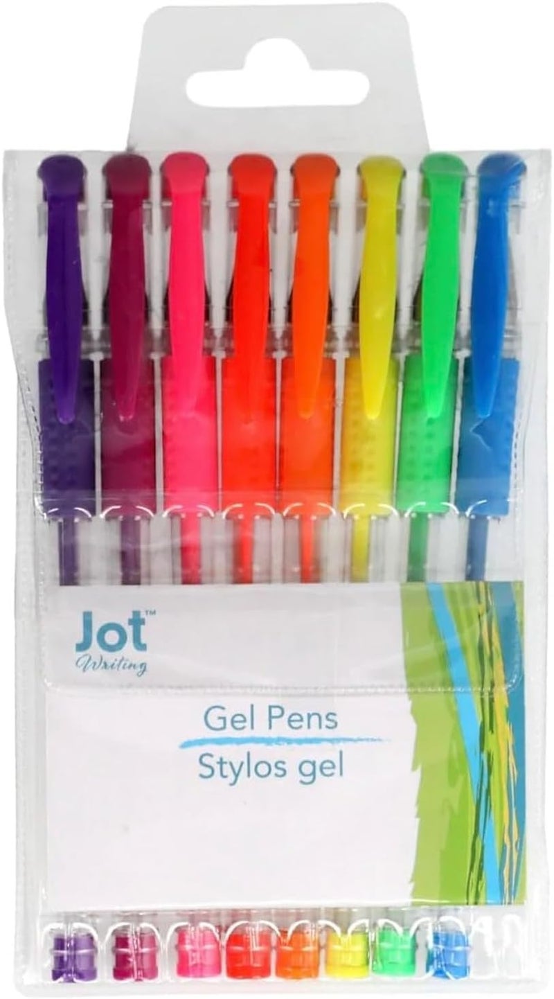 JOT 8 Neon Fashion Gel Pens One 8pack Neon Gel Pens - Image 1