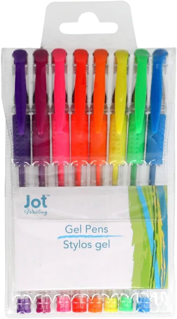 JOT 8 Neon Fashion Gel Pens One 8pack Neon Gel Pens - Image 2