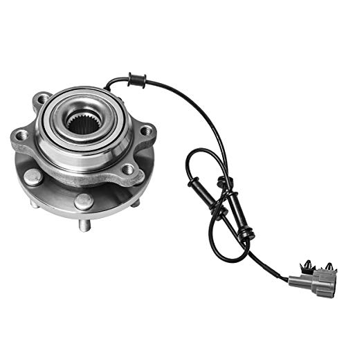AUQDD Front Wheel Hub and Bearing Assembly Left or Right Compatible Nissan Xterra Frontier Pathfinder Suzuki Equator AUQDD 515065 [ 6 Lug W/ABS 4WD 4x4 ] - Image 3